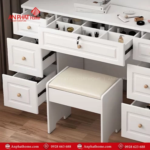 Thiết kế nhiều ngăn tiện dụng