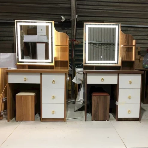 Mẫu Bàn Trang Điểm Đẹp Gỗ MDF B-2858 An Phát Home