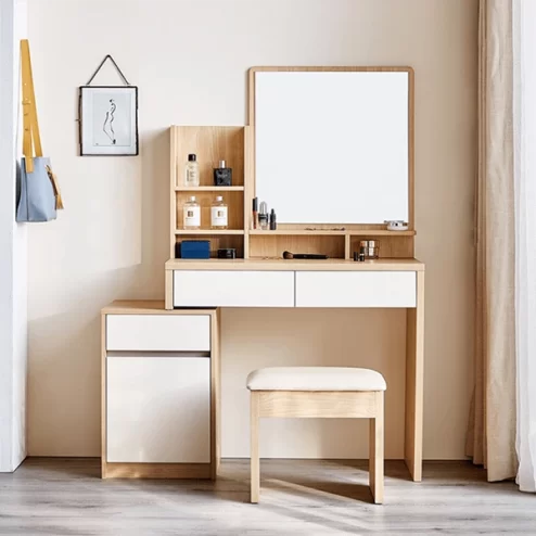 Mẫu Bàn Trang Điểm Gỗ Công Nghiệp Giá Rẻ B-2830 An Phát Home