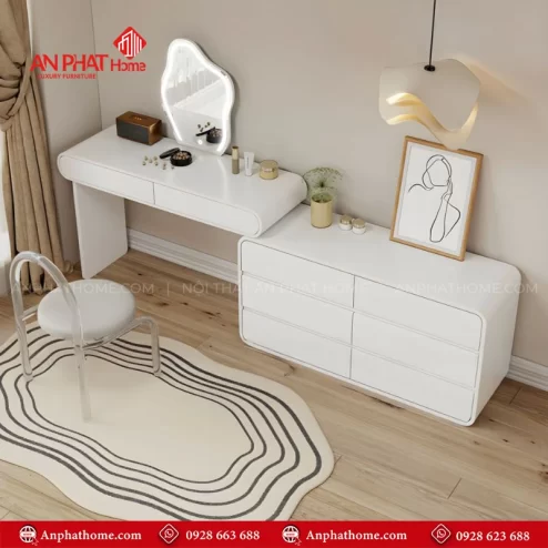 Mẫu Bàn Trang Điểm Thông Minh Gỗ MDF B-2845 An Phát Home