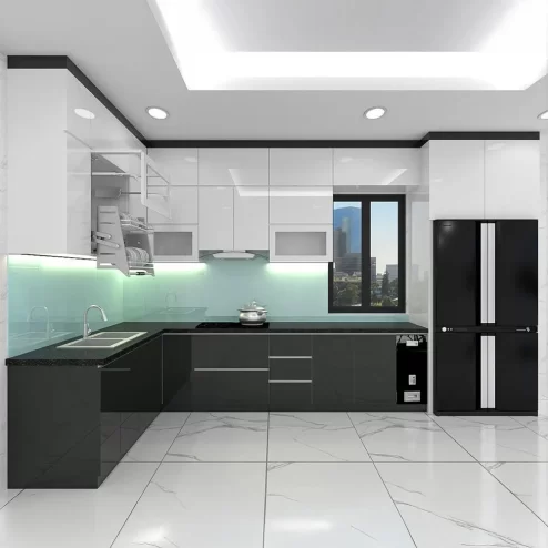 Mẫu Tủ Bếp Đẹp TB-929 An Phát