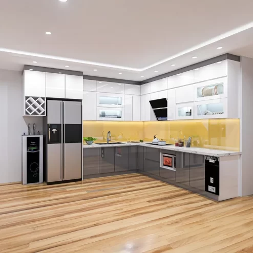 Mẫu Tủ Bếp Đẹp Thiết Kế Hiện Đại TB-950 An Phát