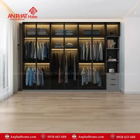 Tủ Áo Cánh Kính Cao Cấp TA-502 An Phát