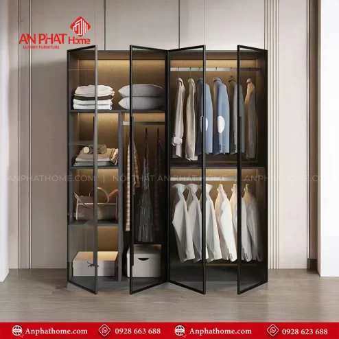 Thiết kế tủ quần áo cho phòng ngủ nhỏ