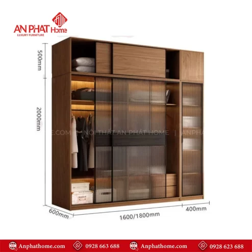 Tủ nhựa dụng quần áo người lớn 2 cánh