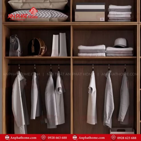 Mẫu tủ quần áo đẹp hiện đại