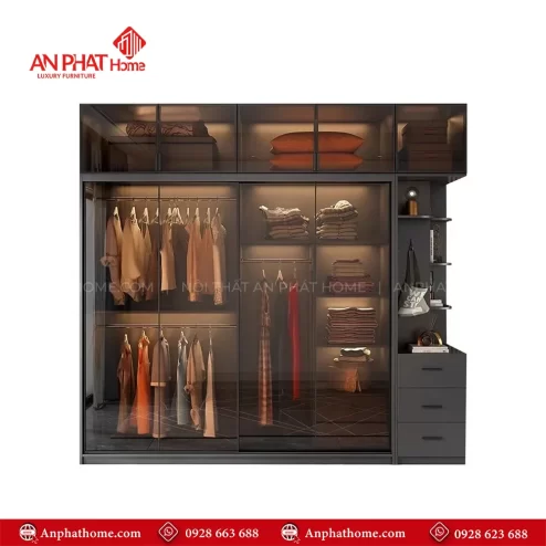Mẫu tủ quần áo trong phòng ngủ