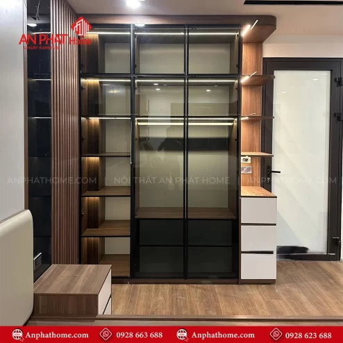 Tủ Áo Cánh Kính Hiện Đại TA-518 An Phát