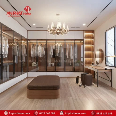 Tủ Áo Cánh Kính Hiện Đại TA-548 An Phát