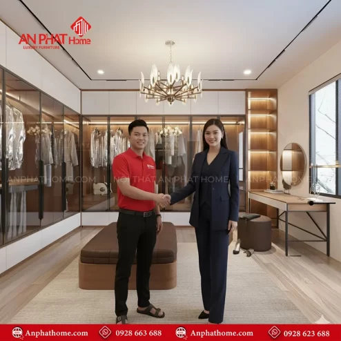 Mẫu tủ quần áo trong phòng ngủ hiện đại