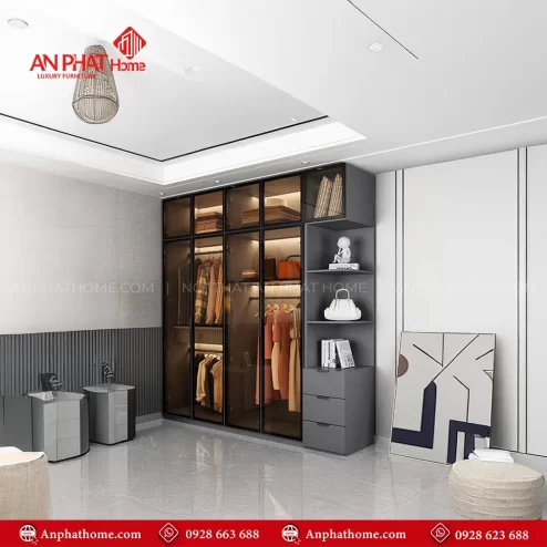 Tủ Áo Cánh Kính Hiện Đại TA-594 An Phát
