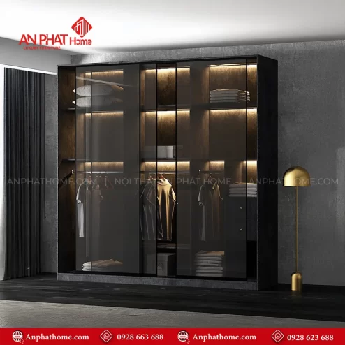 Mẫu tủ quần áo đẹp cho phòng nhỏ