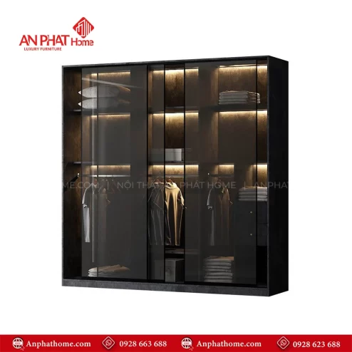 Mẫu tủ quần áo đẹp trong phòng ngủ