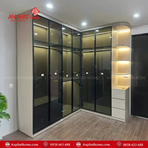 Tủ Áo Cánh Kính Sang Trọng TA-511 An Phát