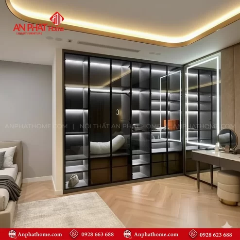 Tủ Áo Cánh Kính TA-532 An Phát