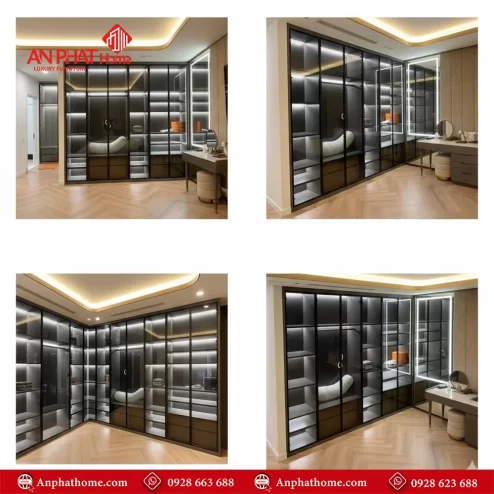 Mẫu tủ quần áo nhựa cánh lùa