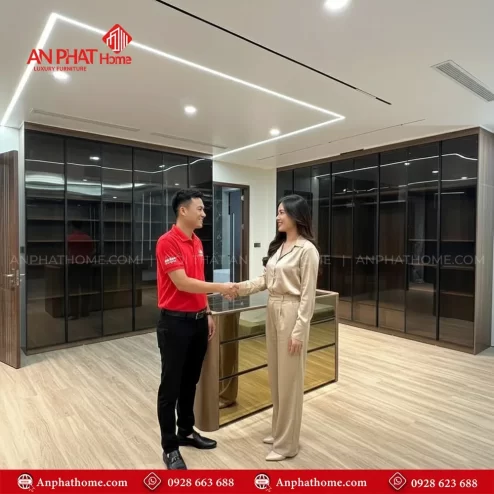 Mẫu tủ quần áo thiết kế theo yêu cầu