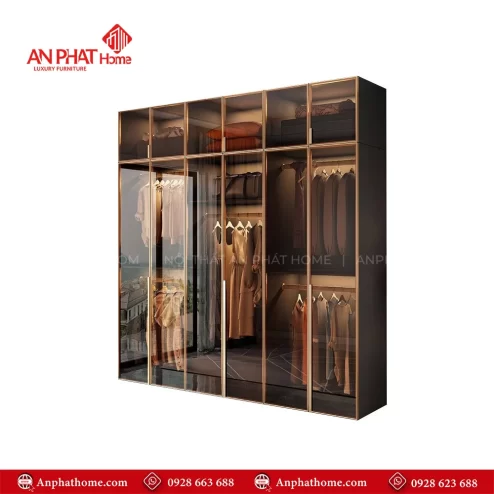Tủ quần áo cánh kính hiện đại