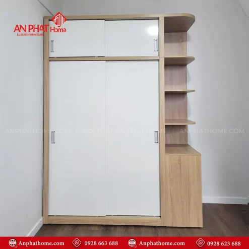 Tủ Áo Cánh Lùa Gỗ Công Nghiệp TA-600 An Phát