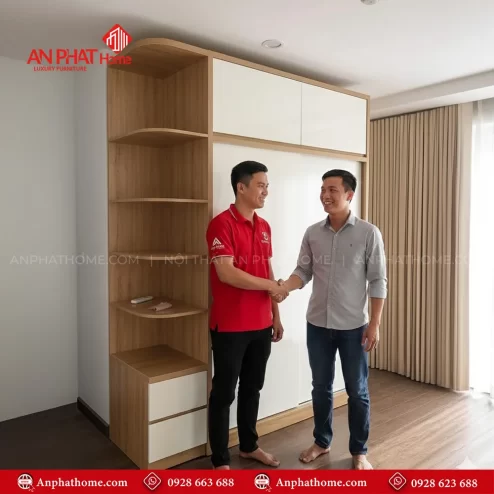 Mẫu tủ quần áo đẹp giá rẻ hiện đại