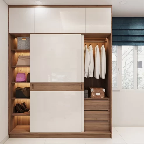 Tủ Áo Cánh Lùa Hiện Đại TA-572 An Phát