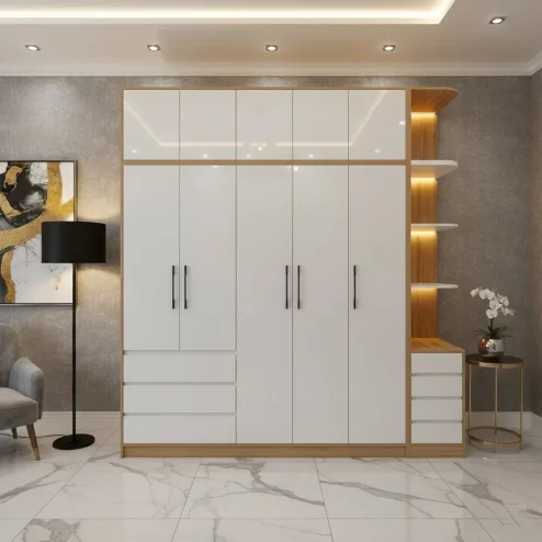 Tủ Áo Gỗ Hiện Đại TA-513 An Phát Home