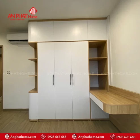 Tủ Áo Kịch Trần Gỗ Công Nghiệp TA-565 An Phát Home