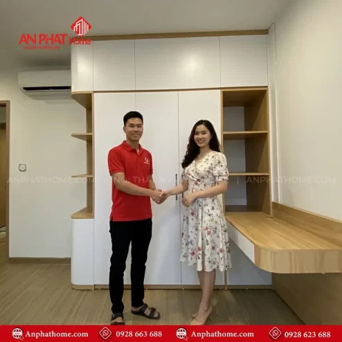 Mẫu thiết kế tủ đựng quần áo đẹp hiện đại