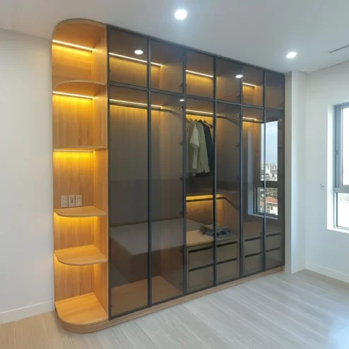 Tủ Áo Người Lớn Cánh Kính TA-886 An Phát Home