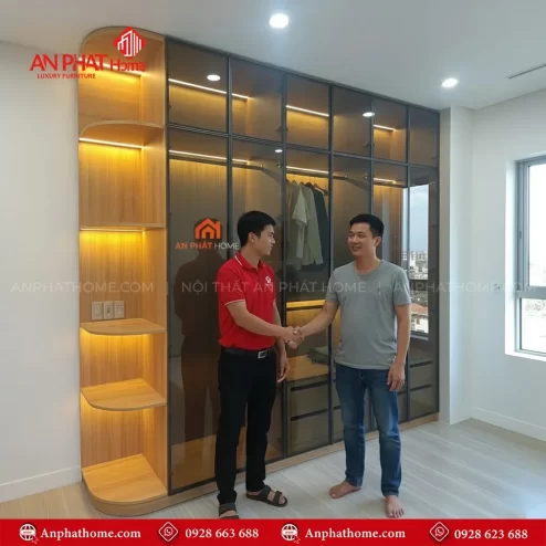 Mẫu tủ quần áo người lớn đẹp