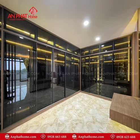 Tủ Áo Nhôm Kính Cao cấp TA-549 An Phát Home