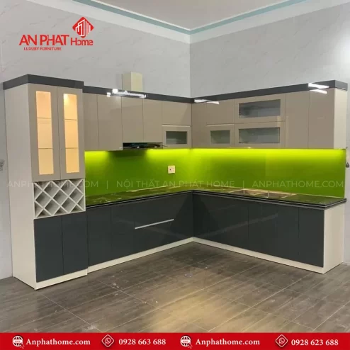 Tủ Bếp Acrylic Hiện Đại TB-921 An Phát