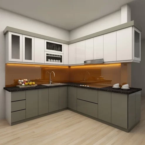 Tủ Bếp Đẹp Hiện Đại TB-923 An Phát