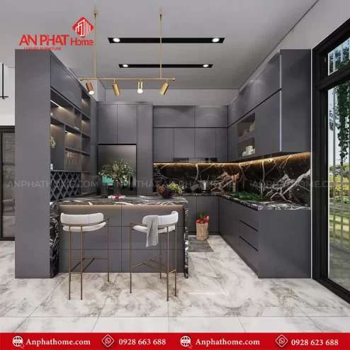 Tủ Bếp Đẹp TB-938 An Phát