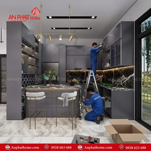 An Phát Home - Nơi bán tủ bếp đẹp hiện đại giá rẻ ở Hà Nội và Hồ Chí Minh
