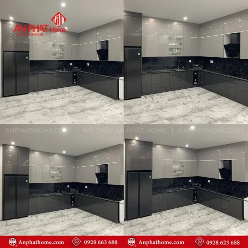 Top 30 Mẫu tủ bếp chữ L nhỏ đẹp