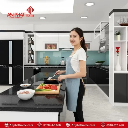 Các mẫu tủ bếp đẹp nhất hiện nay