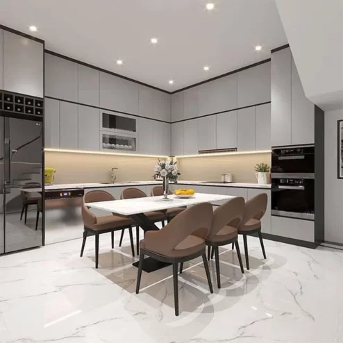 Tủ Bếp Đẹp Thiết Kế Hiện Đại TB-934 An Phát