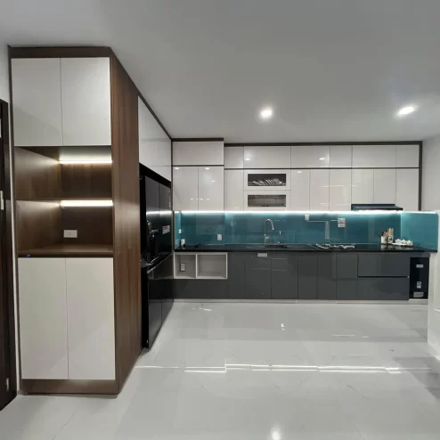 Tủ Bếp Gỗ An Cường Cánh Phủ TB-932 An Phát