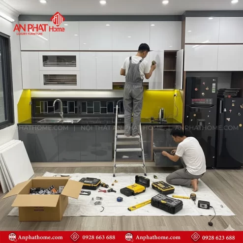 Các mẫu tủ bếp đẹp nhất hiện nay