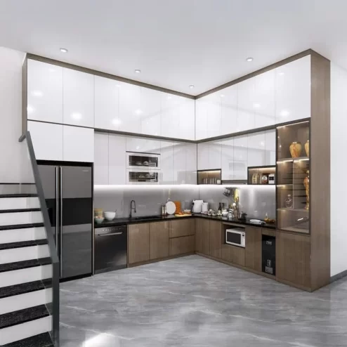 Tủ Bếp Gỗ Đẹp TB-936 An Phát