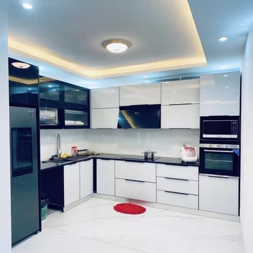 Tủ Bếp INOX Cánh Acrylic Cực Đẹp TB-916 An Phát