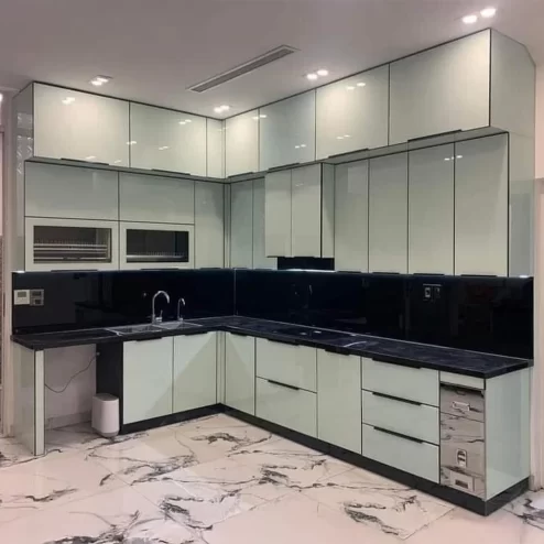 Tủ Bếp Inox Cánh Acrylic Cao CấpTB-926 An Phát