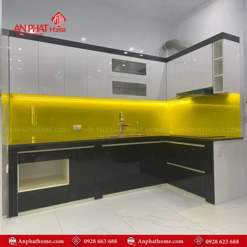 Tủ Bếp MDF Cánh Acrylic TB-919 An Phát