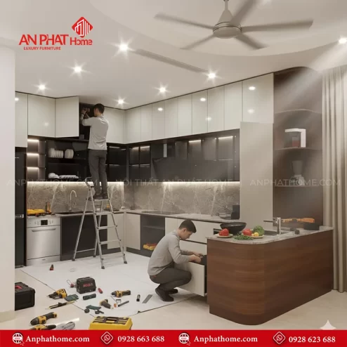 Tu Bep MDF Canh Kinh Sang Trong TB 914 4