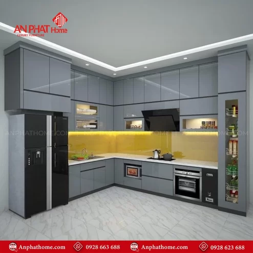 Tủ Bếp Nhựa Picomat Cao Cấp TB-937 An Phát