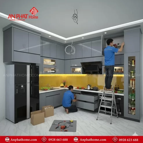 Tủ bếp nhựa Picomat giá bao nhiêu