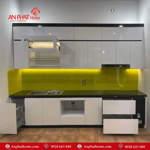 Tủ Bếp Nhựa Thiết Kế Hiện Đại TB-915 An Phát