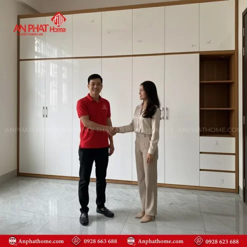 Mẫu tủ quần áo trong phòng ngủ hiện đại