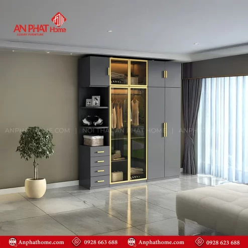 Tủ Đựng Quần Áo Thông Minh TA-599 An Phát Home